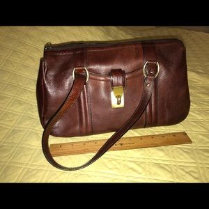 Etienne Aigner leather shoulder bag